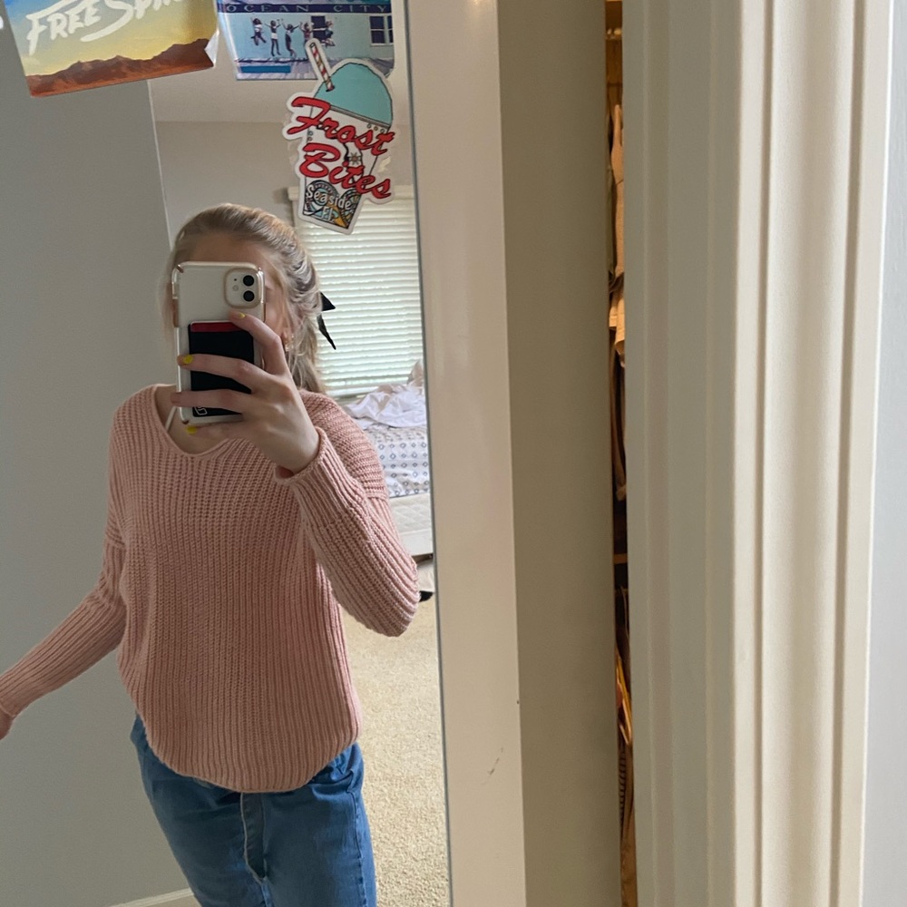 Pink Sweater